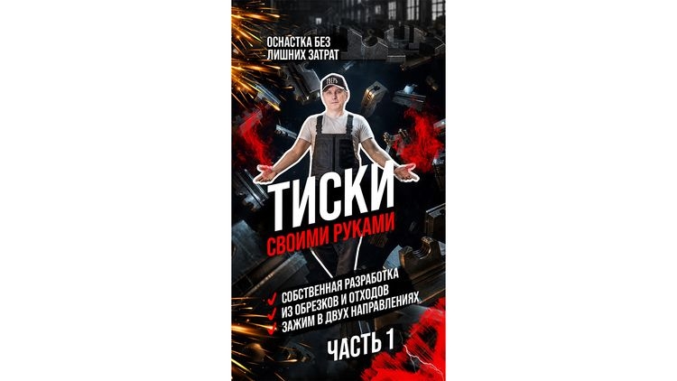 Станочные тиски из обрезков металла своими руками